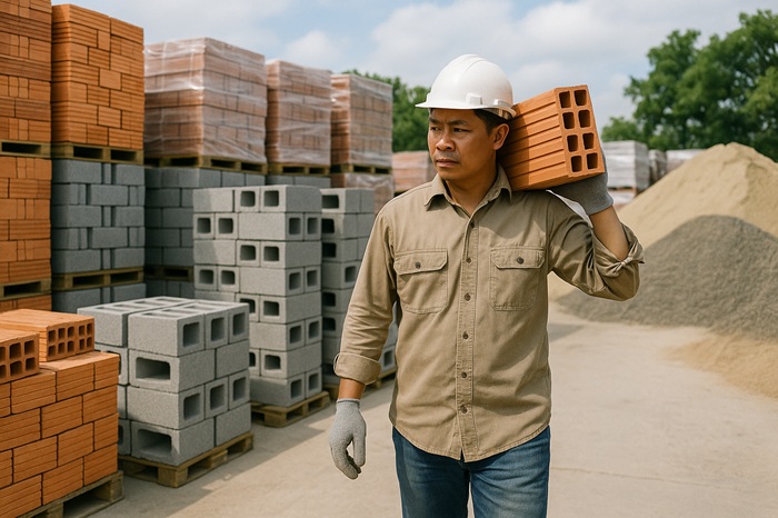 Cung cấp vật liệu xây dựng thô